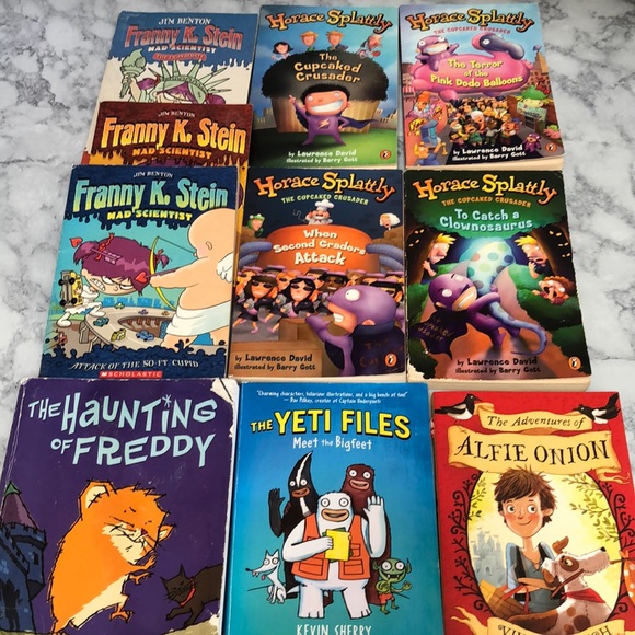 10 Paperback Horace Splatty, Franny K Stein and Others in Lot - Picture 1 of 4